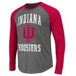 Colosseum Longsleeve "Alumni" Raglan Indiana Hoosiers T-Shirt