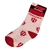 Indiana IU Crimson and White "All Over" Child's Socks