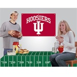 Indiana Hoosiers Party Kit with Banner and Table Cover