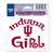 Indiana "IU Girl" Ultra Decal from Wincraft