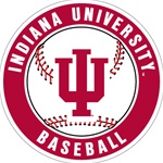 Indiana Baseball Round 3" Magnet