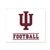 Indiana "IU Football" WIndow Decal from SDS