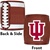 INDIANA HOOSIERS Football Texture Can Cooler from Great American Products