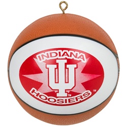 Indiana Basketball Plastic Hoiliday Ornament