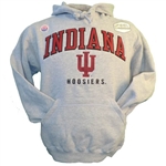 Indiana "Peerless" Oxford Grey Sueded Hooded Sweatshhirt from Ouray