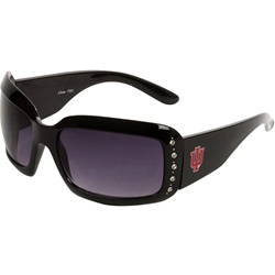 Black Studded Indiana "IU" Sunglasses