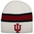 Indiana White Striped "Stinger" Knit Beanie from Colosseum