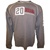 LONGSLEEVE Charcoal Grey Distressed Indiana Hoosiers Thermal Shirt