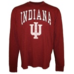 LONGSLEEVE Indiana HOOSIERS Pima Cotton Tee from Banner Supply