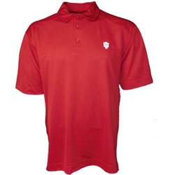 Crimson Cutter & Buck DryTec "IU" Polo Shirt