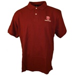 Crimson Indiana Hoosiers "IU Basketball" Pique Golf Shirt