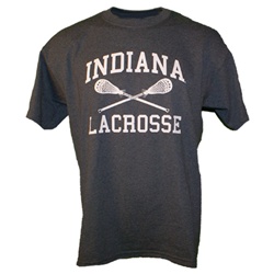 Graphite Grey Indiana Lacrosse T-Shirt