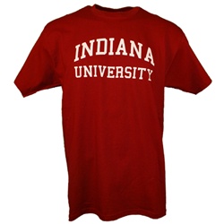 Crimson INDIANA UNIVERSITY Short Sleeve T-Shirt