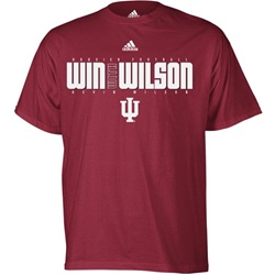 Crimson Indiana IU FOOTBALL T-Shirt