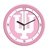 Indiana Hoosiers Baby Pink 12" Wall Clock