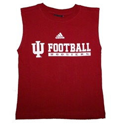 ADIDAS Toddler Crimson Indiana Football Sleeveless T-Shirt