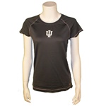 Ladies Graphite Performance "Cool Fit" Indiana IU ALO T-Shirt