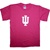 Youth Pink Indiana "IU" T-Shirt