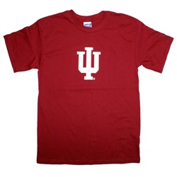 Youth Crimson Indiana "IU" T-Shirt