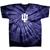 Youth Purple Spiral INDIANA "IU" Tie Dye T-Shirt