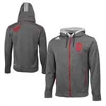 Adidas IU Men's Full Zip Hooded Fleece Sweatshirt