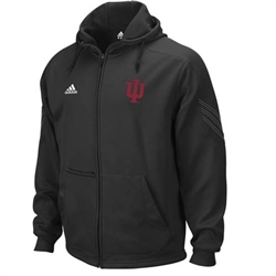 Adidas IU Pindot Full Zip Hooded Polyester Microfleece