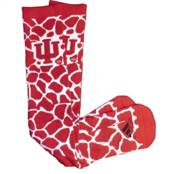 ADIDAS Womens Crimson IU Giraffe Knee High Socks