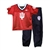 ADIDAS Infant Crimson 2 Piece Football Set Jersey