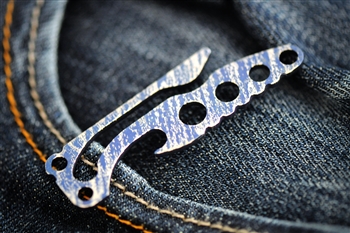 Pickpocket Alpha- Titanium Bottle Opener/Pocketclip