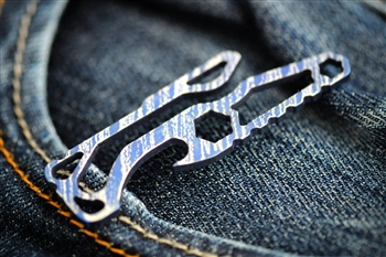 Pickpocket Torq- Titanium Bottle Opener/Pocketclip