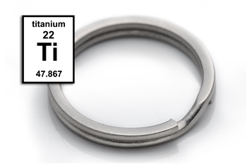 Titanium Split Ring