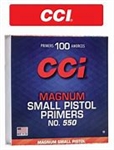 CCI Magnum Small Pistol Primer N0. 550