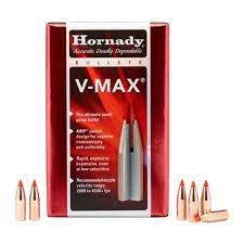 22Cal Hornady V-Max 50gr 100ct.