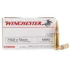 Winchester 7.62x51mm FMJ