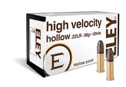 Eley High Velocity Hollow .22LR