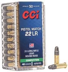 CCI Pistol Match .22LR
