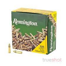 Remington  22LR Brass Plated Hollow Point