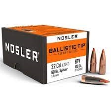 Nosler 22Cal 60gr Ballistic Tip Varmint 100ct.