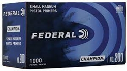 Federal Champion Small Magnum Pistol Primers