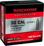 30Cal Winchester power point 150gr 100qty