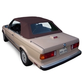 BMW 3-Series 1987-1993 Convertible Soft Top - Brown Twillfast