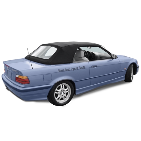 BMW 3- Series Convertible Top - Black Twillfast & Plastic Window