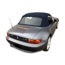 BMW Z3 1996-2002 Blue Convertible Top: Twillfast II - Plastic Window