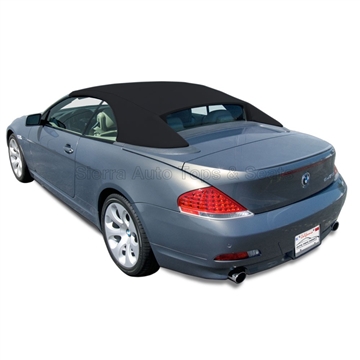 2004-2010 BMW 6 Series Convertible Top Replacement - Burgundy Canvas