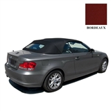 BMW 1 Series Convertible Top - Bordeaux Twillfast RPC BMW Top