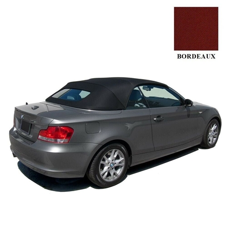 BMW 1 Series Convertible Top - Bordeaux Twillfast RPC BMW Top