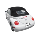 Volkswagen Beetle Black/Gray Convertible Top, Twillfast RPC | Auto Tops Direct