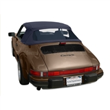 Porsche 911 Convertible Soft Top Replacement - Blue Stayfast Canvas