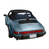 Porsche 911 Convertible Top Replacement - Black German Classic Fabric