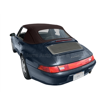 Porsche 911 Convertible Top Replacement - Black Stayfast Canvas